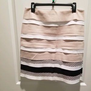 White House Black Market Tiered Pencil Skirt